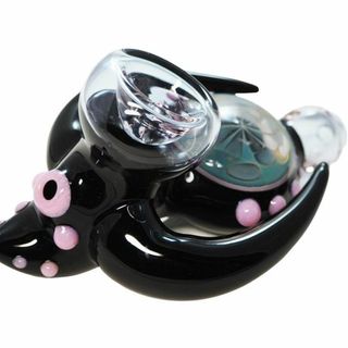 HIPPO HEADEEZ GLASS PIPE ヘッディーズガラスパイプ BK(タバコグッズ)