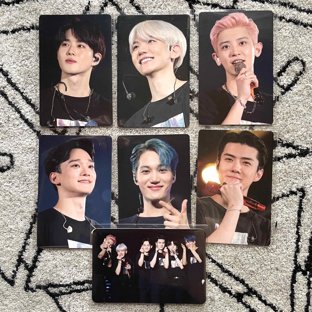 EXO(エクソ)のEXO PLANET#5 EXplOration  mu-mo 購入特典　トレカ エンタメ/ホビーのタレントグッズ(アイドルグッズ)の商品写真