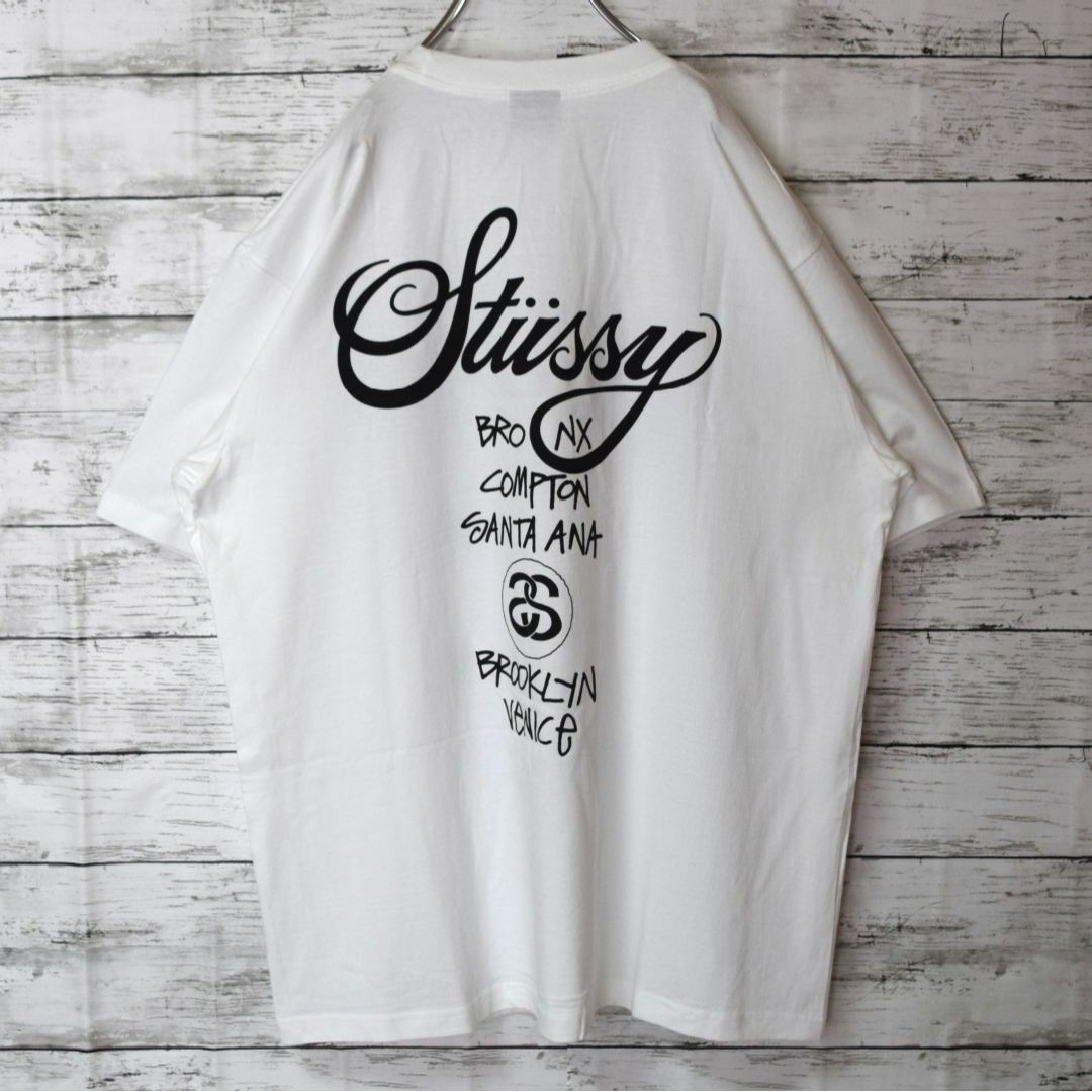 【Lサイズ】新品 stussy ステューシー Tシャツ ホワイト