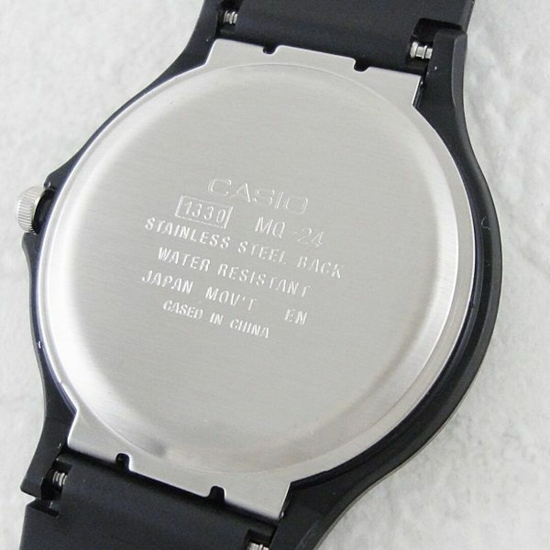 CASIO(カシオ)の国内正規品 カシオ 時計 メンズ レディース 腕時計 スタンダードアナログ ブラック MQ-24-7B2LLJH メンズの時計(腕時計(アナログ))の商品写真
