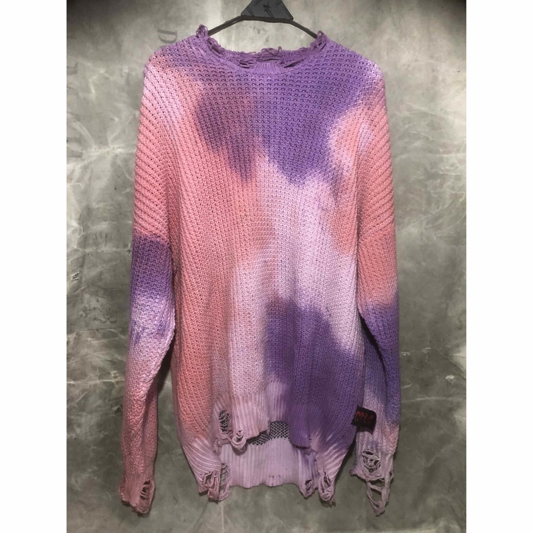 cvtvlist CTLS CRASH KNIT Marble bleach