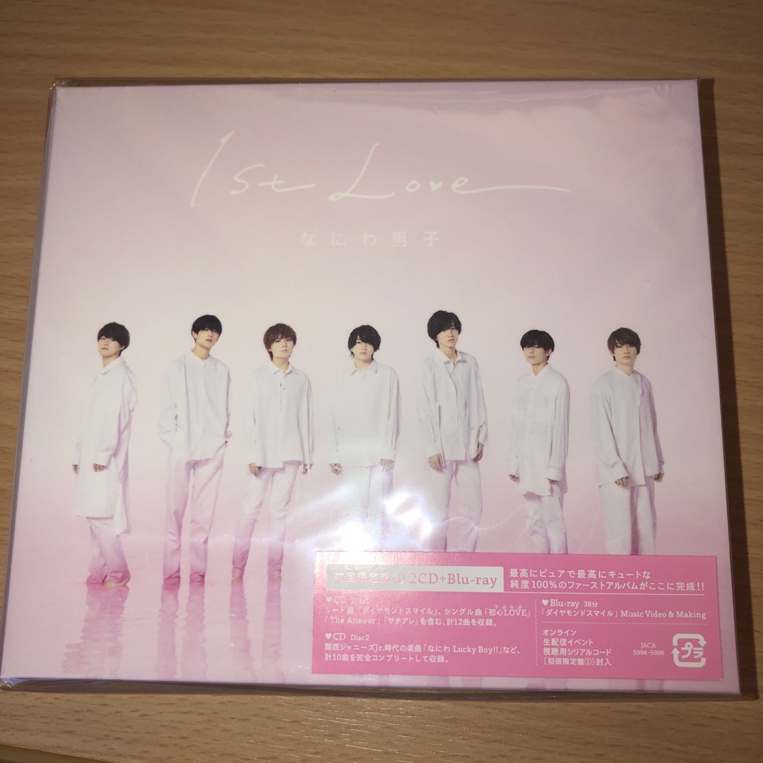 なにわ男子(ナニワダンシ)の1st Love（初回限定盤1/Blu-ray Disc付） エンタメ/ホビーのCD(ポップス/ロック(邦楽))の商品写真