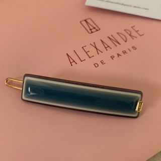 【新品未使用未開封】alexandre de parisボールピン　カニ　ブルー