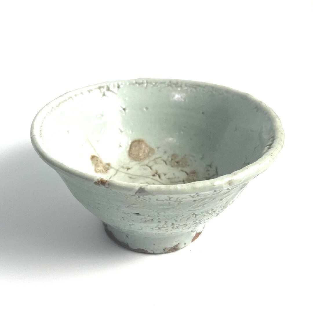 韓国 朝鮮時代 陶磁器 白磁 アンティーク お茶碗 器
