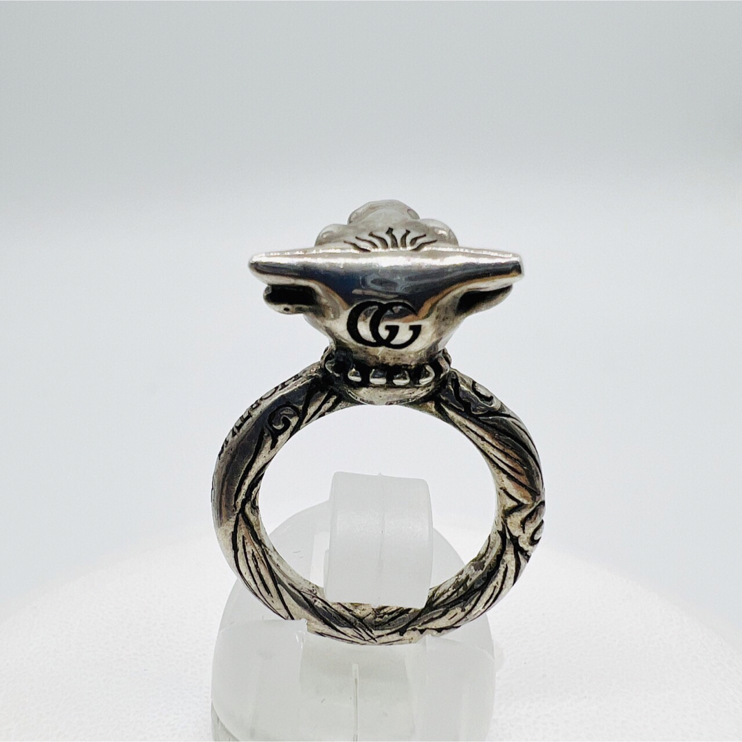 SV / GUCCI アンガーフォレスト ブルズヘッド 牛 リング SV / GUCCI アンガーフォレスト ブルズヘッド 牛 リング