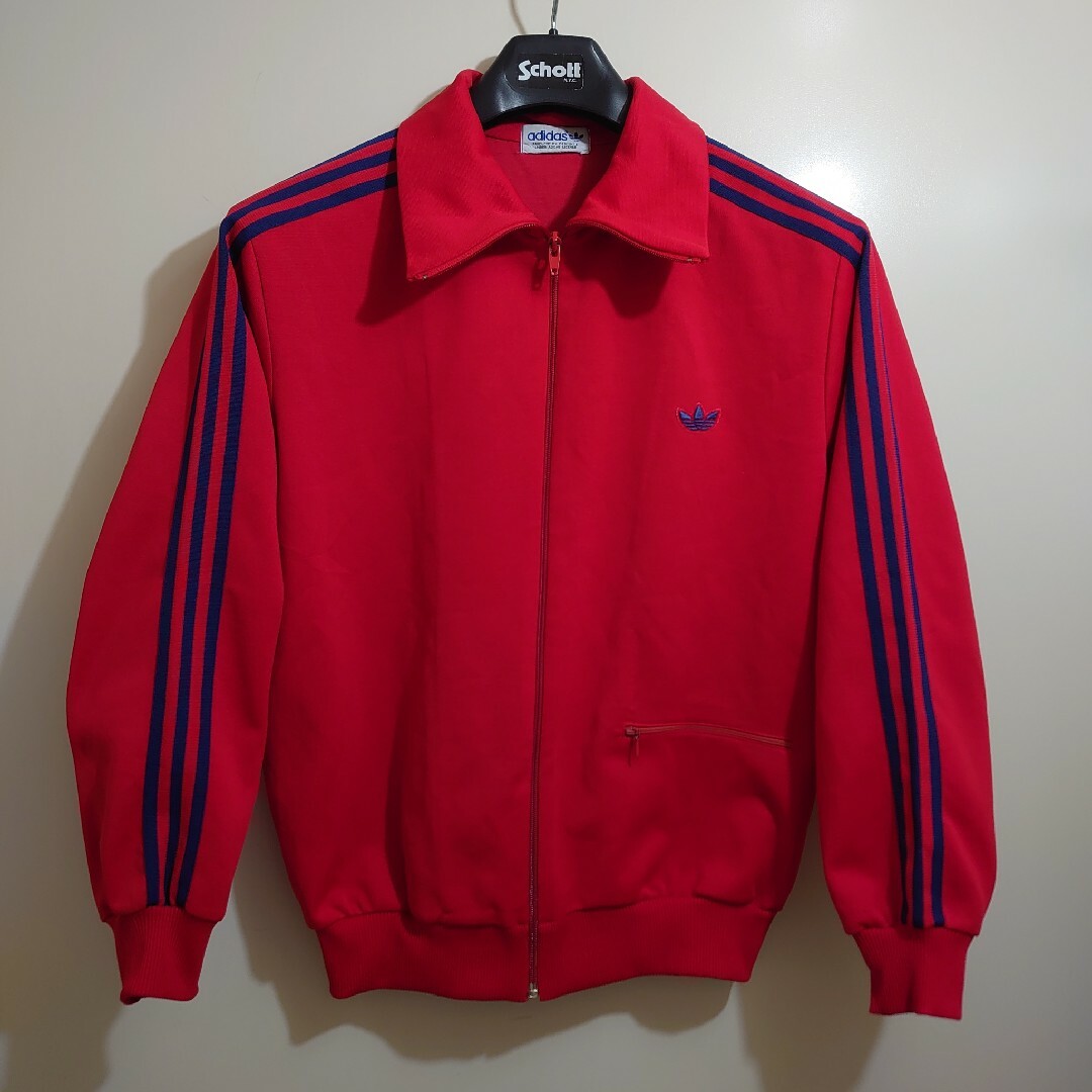 adidas - ☆美品☆70〜80年代 アディダス ジャージ レッド size Ｌ ...