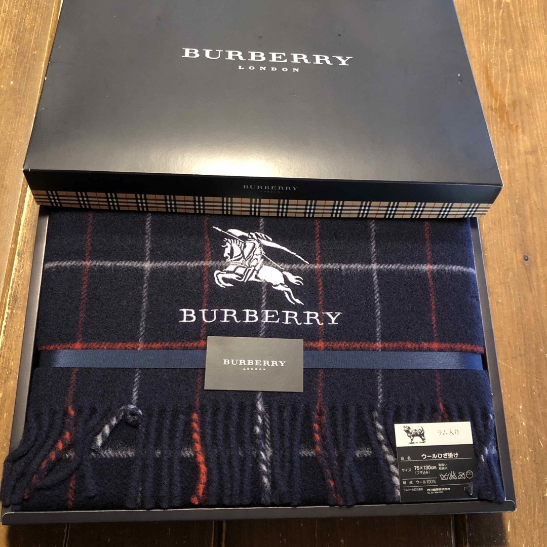 BURBERRY(バーバリー)のバーバリー Burberry ひざ掛け インテリア/住まい/日用品のインテリア/住まい/日用品 その他(その他)の商品写真