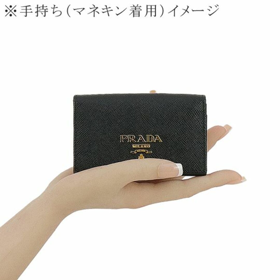 PRADA - プラダ カードケース 定期入れ 名刺入れ レディース ブラック
