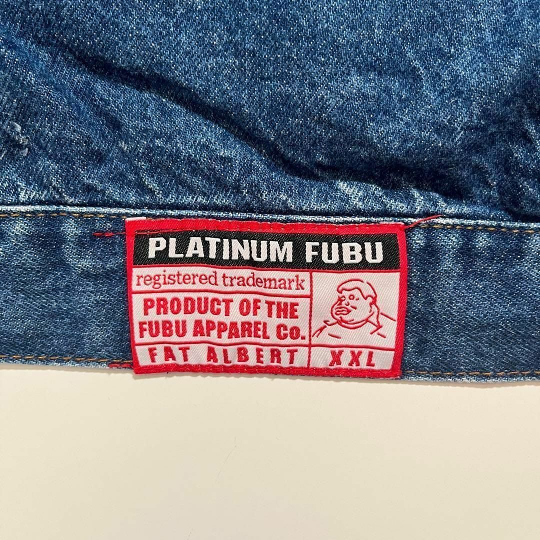 PLATINUM FUBU - 【PLATINUM FUBU】フブデニムジャケット 古着B系