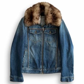 ドルチェ&ガッバーナ(DOLCE&GABBANA) ファー ジージャン/デニム