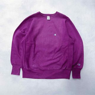 チャンピオン(Champion)の90's　USA製　Champion　REVERSE WEAVE　PURPLE(スウェット)