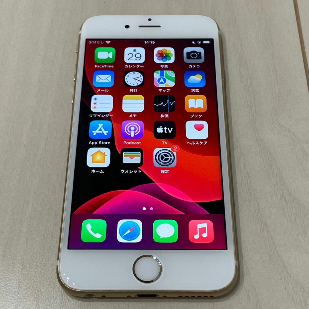 iPhone6s Gold 64GB au