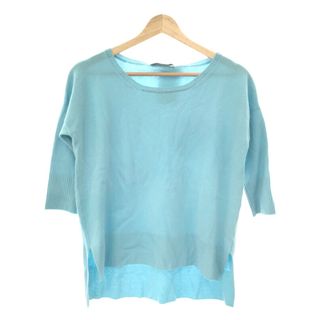 【美品】Cruciani クルチアーニ カシミヤ ニット ロングワンピース M