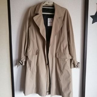 新品★ZARA 人気 完売 トレンチコート オシャレ ラインデザイン ザラ