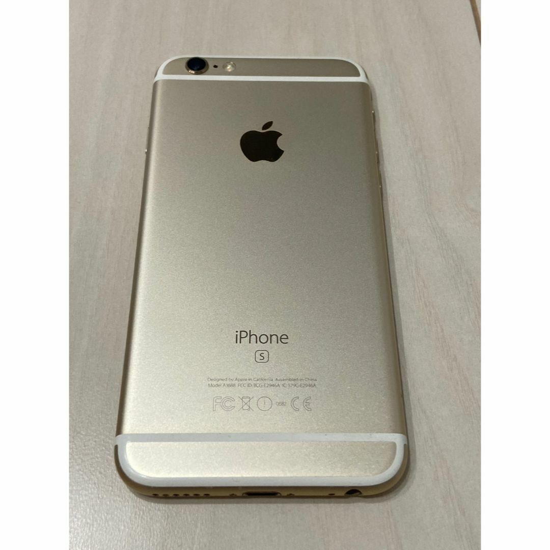 Apple(アップル)のiPhone6s Gold 16GB SoftBank スマホ/家電/カメラのスマートフォン/携帯電話(スマートフォン本体)の商品写真