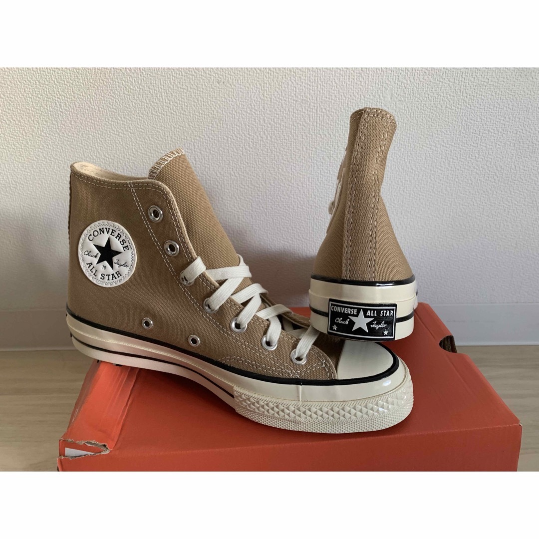 24.5㎝ CONVERSE CT70 チャックテイラー コンバース ベージュ-