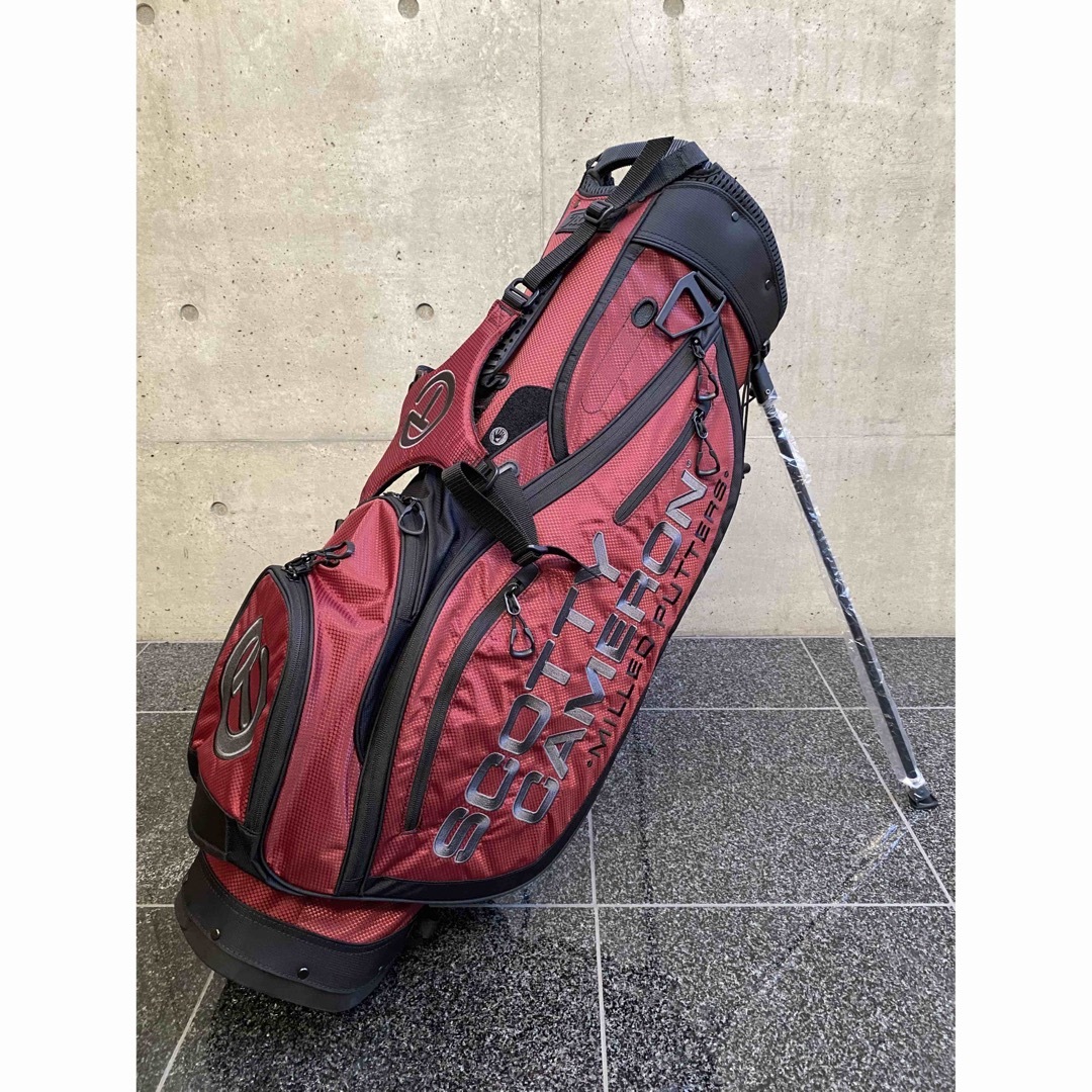 Scotty Cameron(スコッティキャメロン)のスコッティキャメロンサークルT キャディーバック　ガーネットRED スポーツ/アウトドアのゴルフ(バッグ)の商品写真