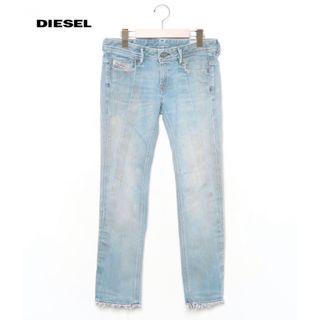 ディーゼル(DIESEL)の美品！DIESEL（ディーゼル） サイズ26 加工デニムパンツ(デニム/ジーンズ)