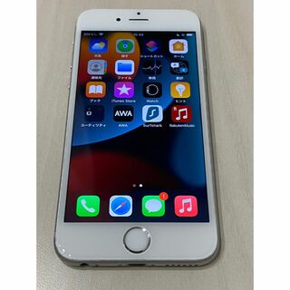 アップル(Apple)のiPhone6s Silver 64GB docomo（SIMフリー）(スマートフォン本体)