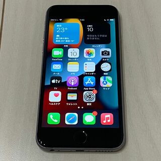 アップル(Apple)のiPhone6s Space Gray 64GB docomo(スマートフォン本体)