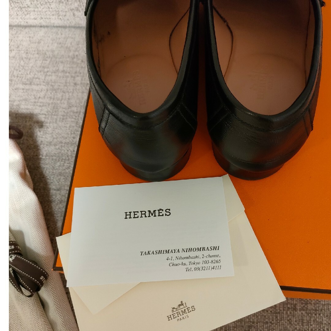 Hermes(エルメス)のHermes エルメス モカシンパリ ローファー レディースの靴/シューズ(ローファー/革靴)の商品写真