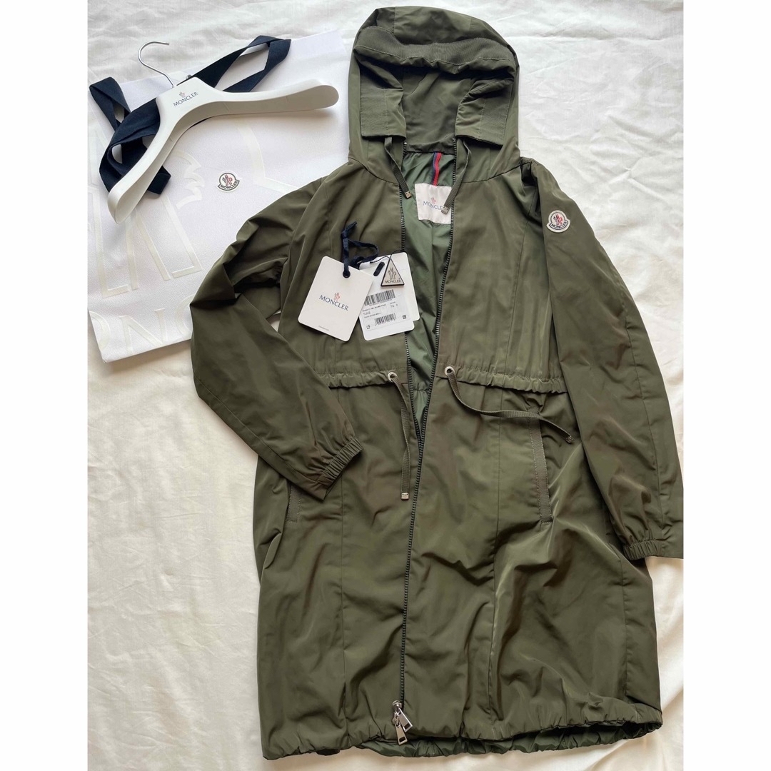 国内百貨店購入☆MONCLER☆TUILE JACKET ナイロンコート　カーキ