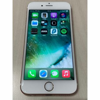 アップル(Apple)のiPhone6s RoseGold 16GB au（画面焼付あり）(スマートフォン本体)