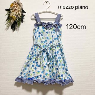 メゾピアノ(mezzo piano)のmezzopiano  ワンピース さくらんぼ(ワンピース)