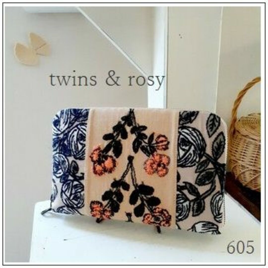 専用】⚮̈ rosy◇布製ロングウォレット - 財布
