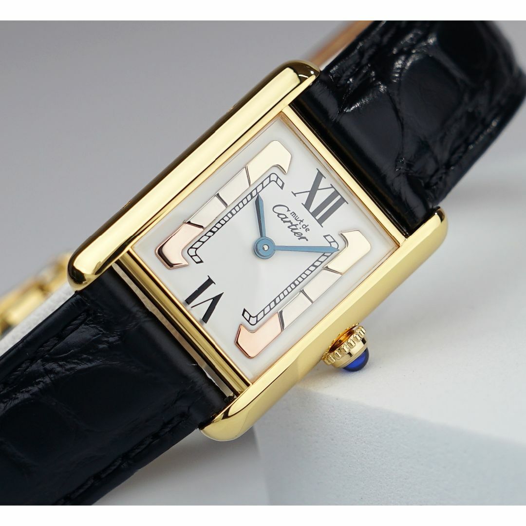 Cartier(カルティエ)の専用 美品 カルティエ マスト タンク スリーカラーゴールド ローマン SM レディースのファッション小物(腕時計)の商品写真