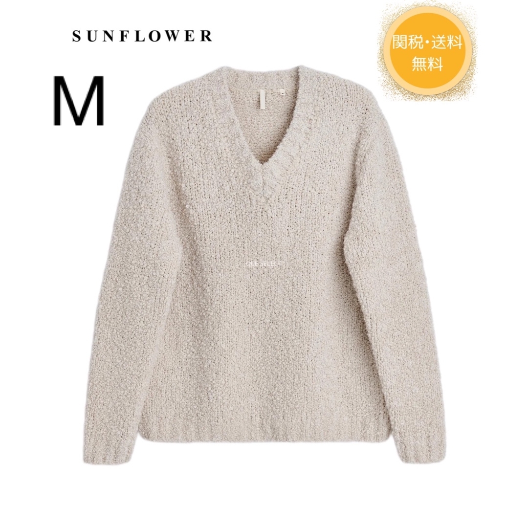 日本未入荷　23AW SUNFLOWER WOOL SWEATER