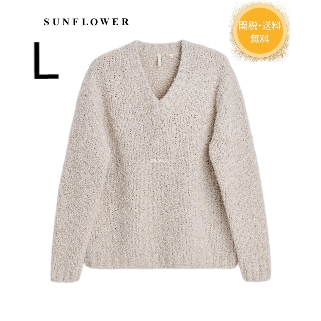 selectの商品日本未入荷　23AW SUNFLOWER WOOL SWEATER