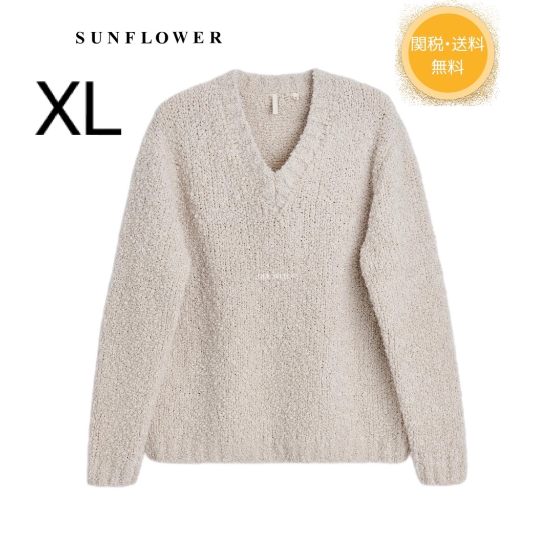 selectの商品日本未入荷　23AW SUNFLOWER WOOL SWEATER