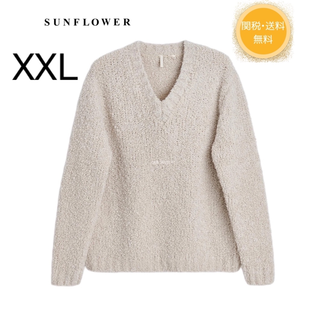 日本未入荷　23AW SUNFLOWER WOOL SWEATER