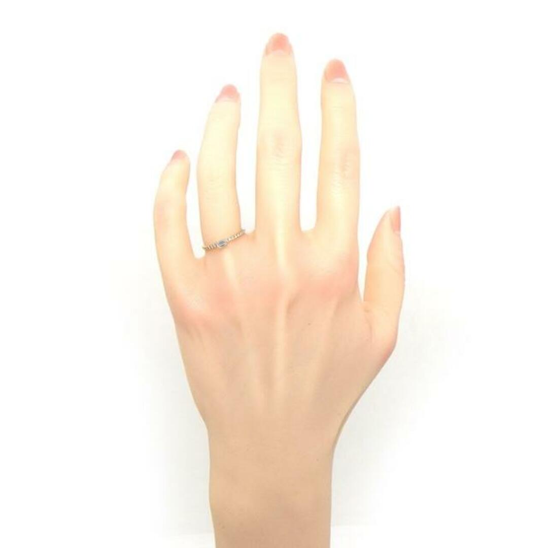 カルティエ Cartier リング エタンセル ドゥ カルティエ B4216750 1ポイント エメラルドカット ダイヤモンド 0.18ct 22ポイント ハーフ エタニティ サークル ラウンドカット ダイヤモンド 計0.10ct K18PG 10号 / #50 【箱・保付き】 4