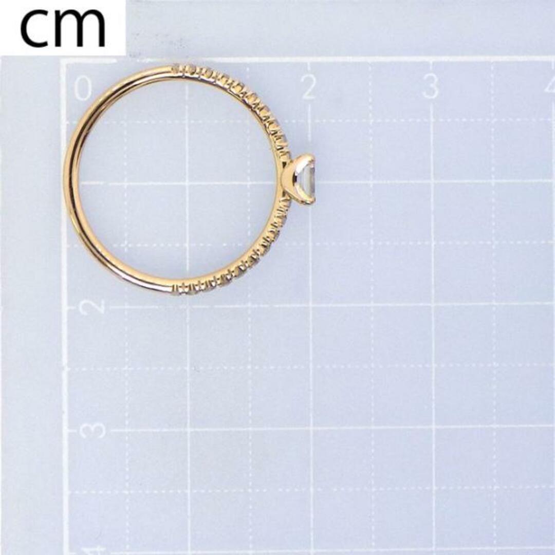 カルティエ Cartier リング エタンセル ドゥ カルティエ B4216750 1ポイント エメラルドカット ダイヤモンド 0.18ct 22ポイント ハーフ エタニティ サークル ラウンドカット ダイヤモンド 計0.10ct K18PG 10号 / #50 【箱・保付き】 6