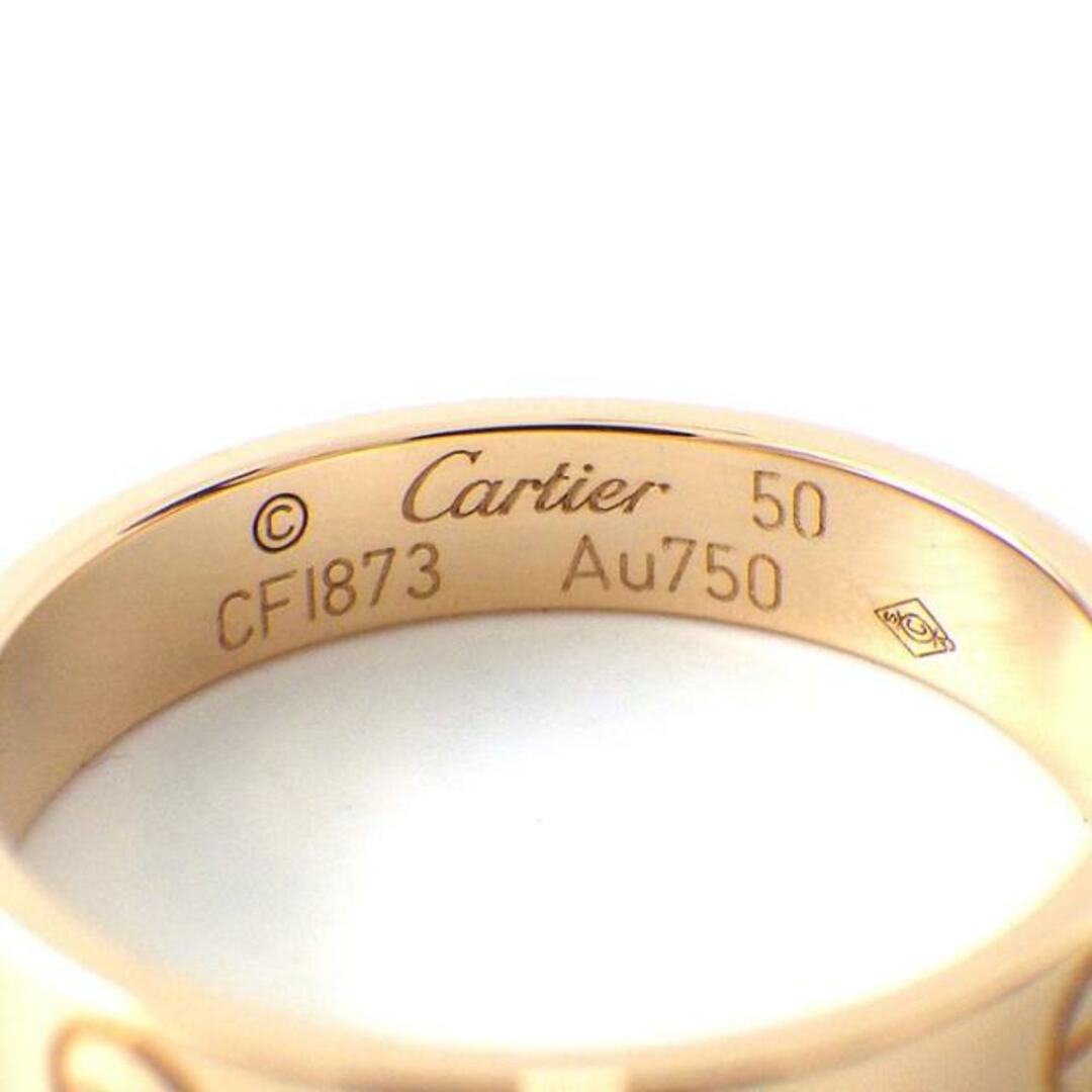 Cartier(カルティエ)のカルティエ Cartier リング ミニラブリング CRB4085250 K18PG 10号 / #50 【箱・保付き】 【中古】 レディースのアクセサリー(リング(指輪))の商品写真