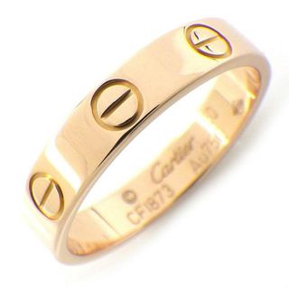 カルティエ(Cartier)のカルティエ Cartier リング ミニラブリング CRB4085250 K18PG 10号 / #50 【箱・保付き】 【中古】(リング(指輪))