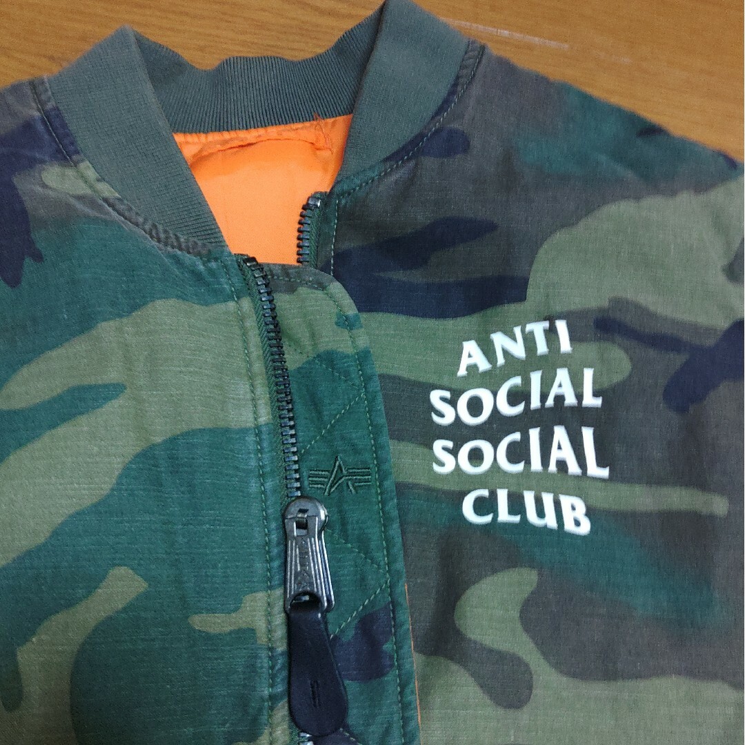 Anti Social Social Club × Alpha モッズコート