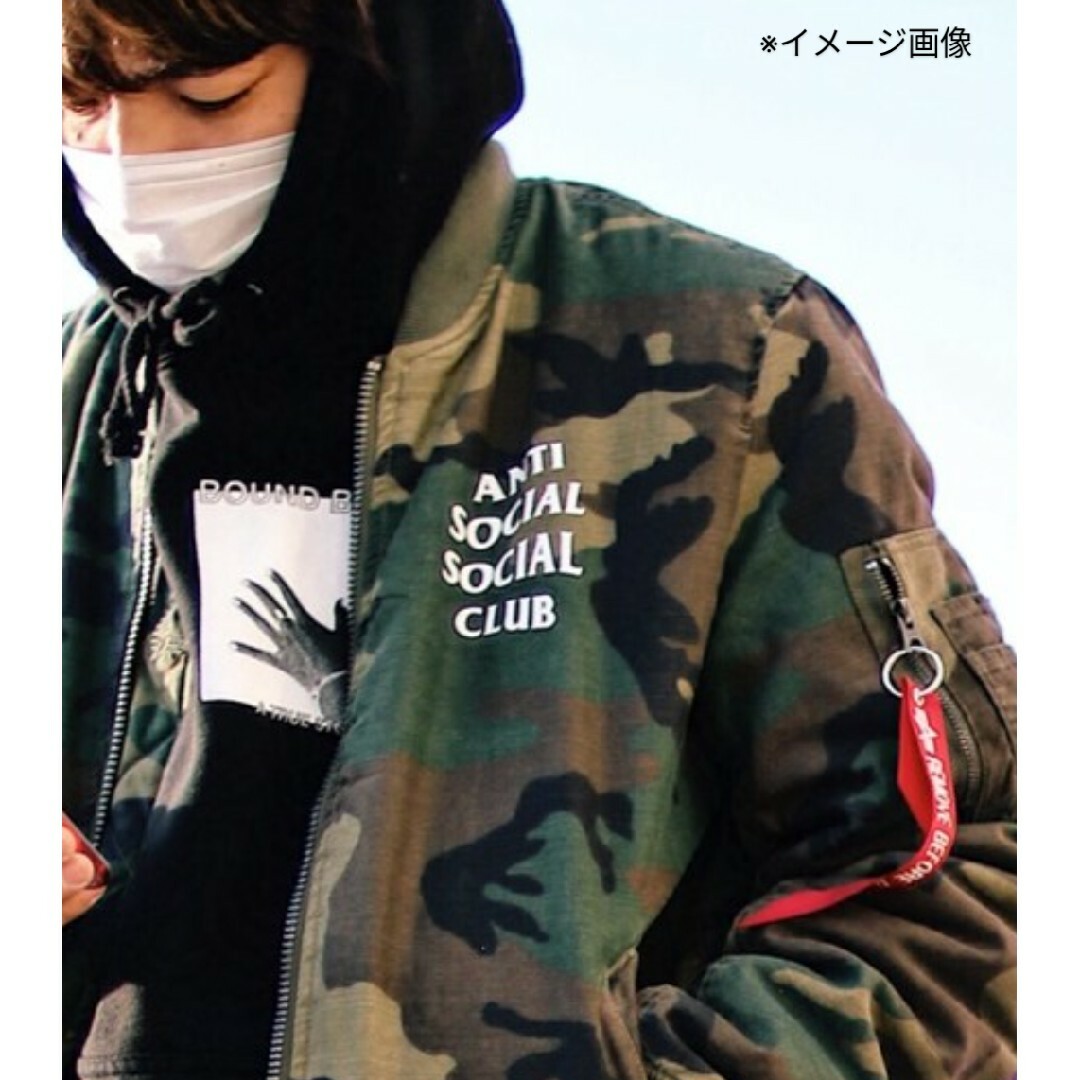 ALPHA INDUSTRIES - ALPHA×ASSC MA-1 公式 コラボ フライトジャケット ...