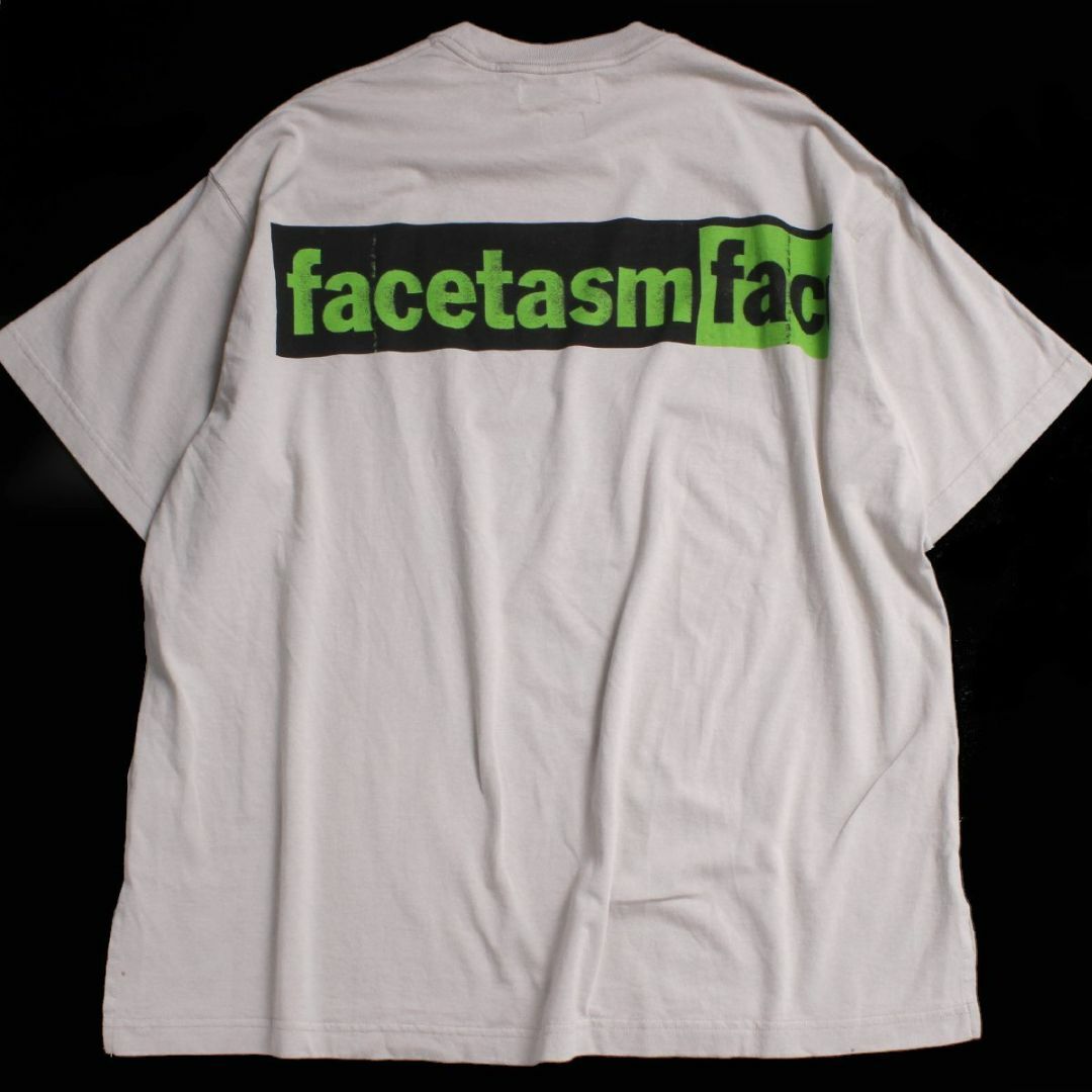 FACETASM(ファセッタズム)の23ss FACETASM LOGO PRINT TEE  ビックTシャツ メンズのトップス(Tシャツ/カットソー(半袖/袖なし))の商品写真