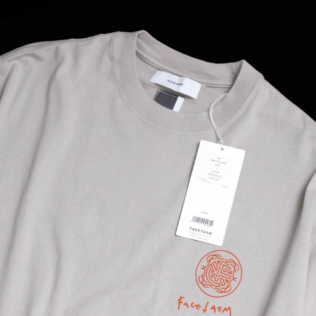 FACETASM(ファセッタズム)の23ss FACETASM LOGO PRINT TEE  ビックTシャツ メンズのトップス(Tシャツ/カットソー(半袖/袖なし))の商品写真