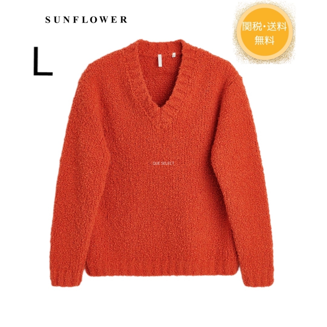 selectの商品日本未入荷　23AW SUNFLOWER WOOL SWEATER