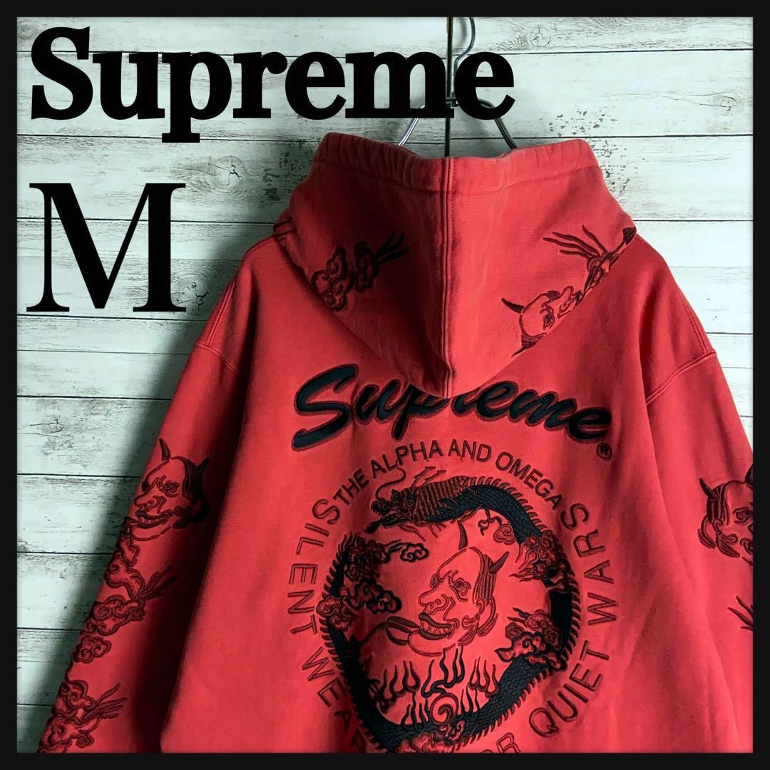 Supreme - 8263【即完売モデル】シュプリーム☆刺繍ビッグロゴ希少