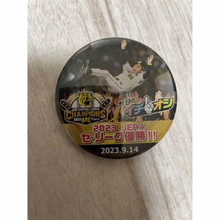 阪神タイガース　優勝記念　缶バッジ(記念品/関連グッズ)