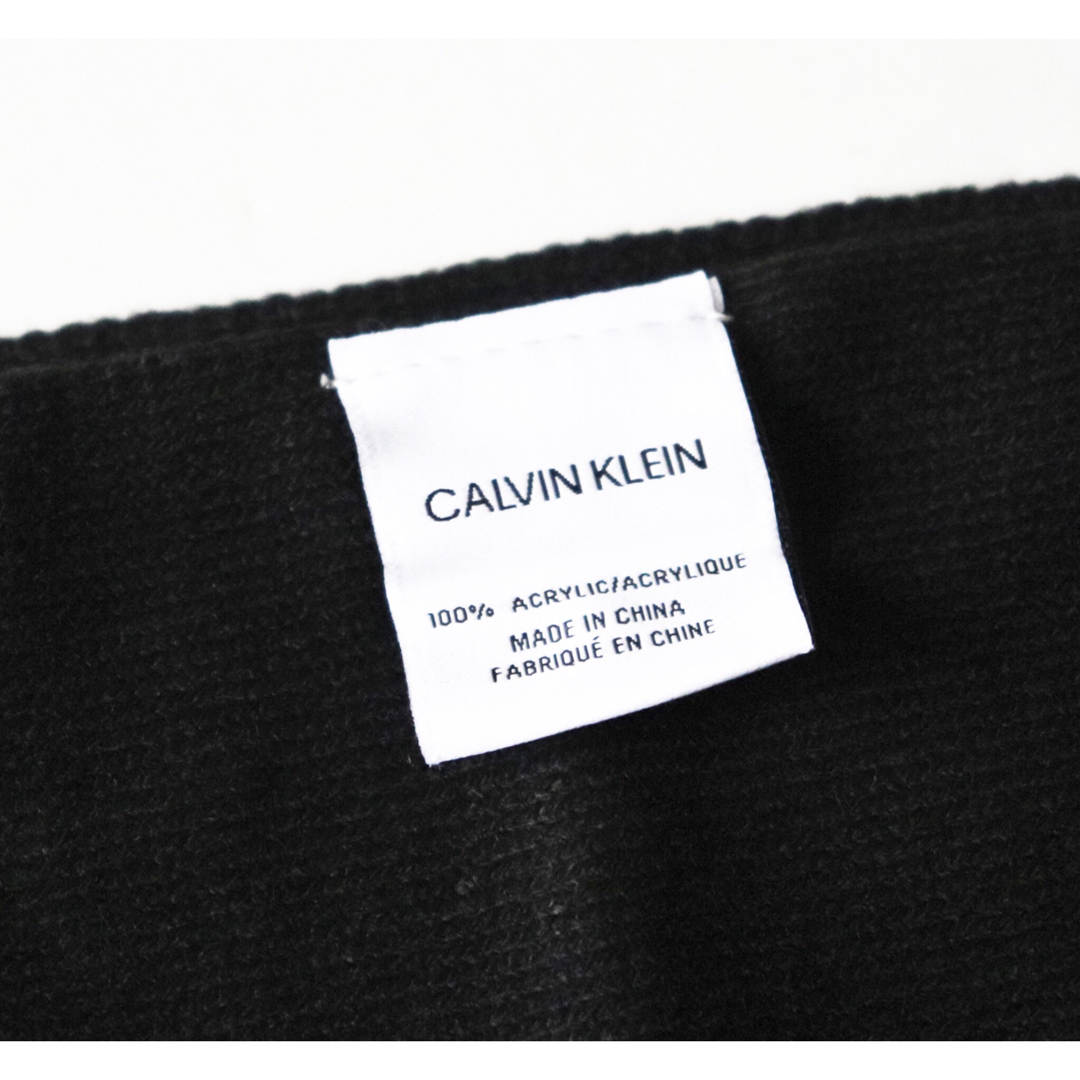 Calvin Klein(カルバンクライン)の《カルバンクライン》新品 ロゴデザイン マフラー ストール 男女兼用 オンオフ可 メンズのファッション小物(マフラー)の商品写真