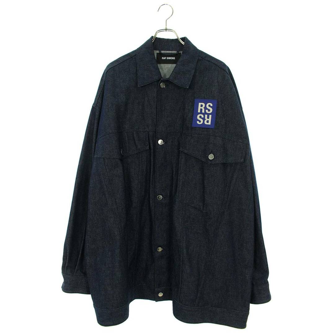 ラフシモンズ  21AW  Oversized denim jacket 212-M723 RSパッチオーバーサイズデニムジャケット メンズ S