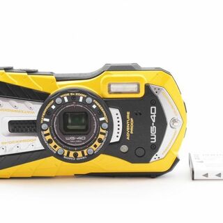 リコー(RICOH)のRICOH WG-40 防水 防塵 希少カラー コンパクトデジタルカメラ(コンパクトデジタルカメラ)