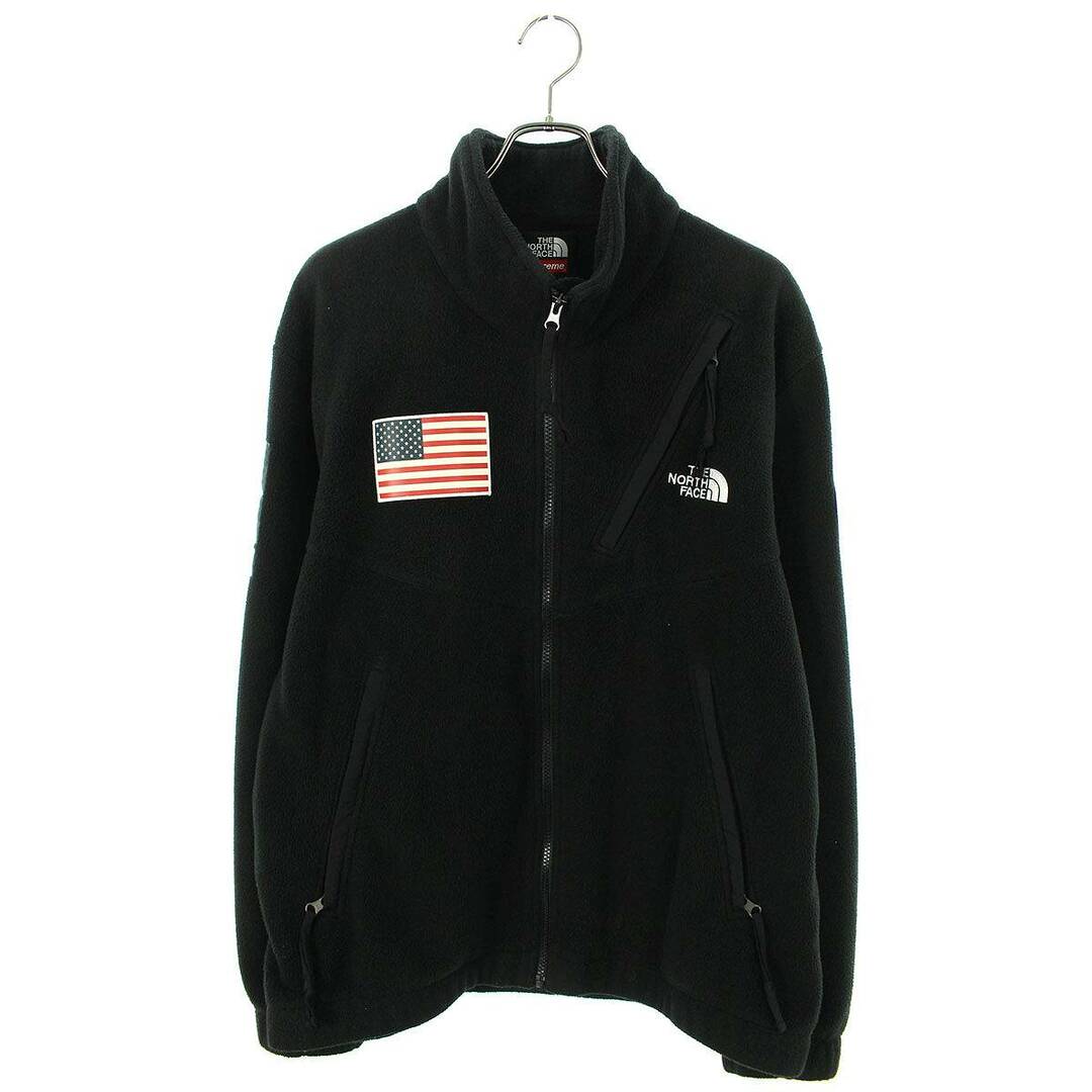 シュプリーム ×ノースフェイス THE NORTH FACE 17SS Trans Antarctica Expedition Fleece  Jacket アメリカンフラッグフリースブルゾン メンズ L | フリマアプリ ラクマ