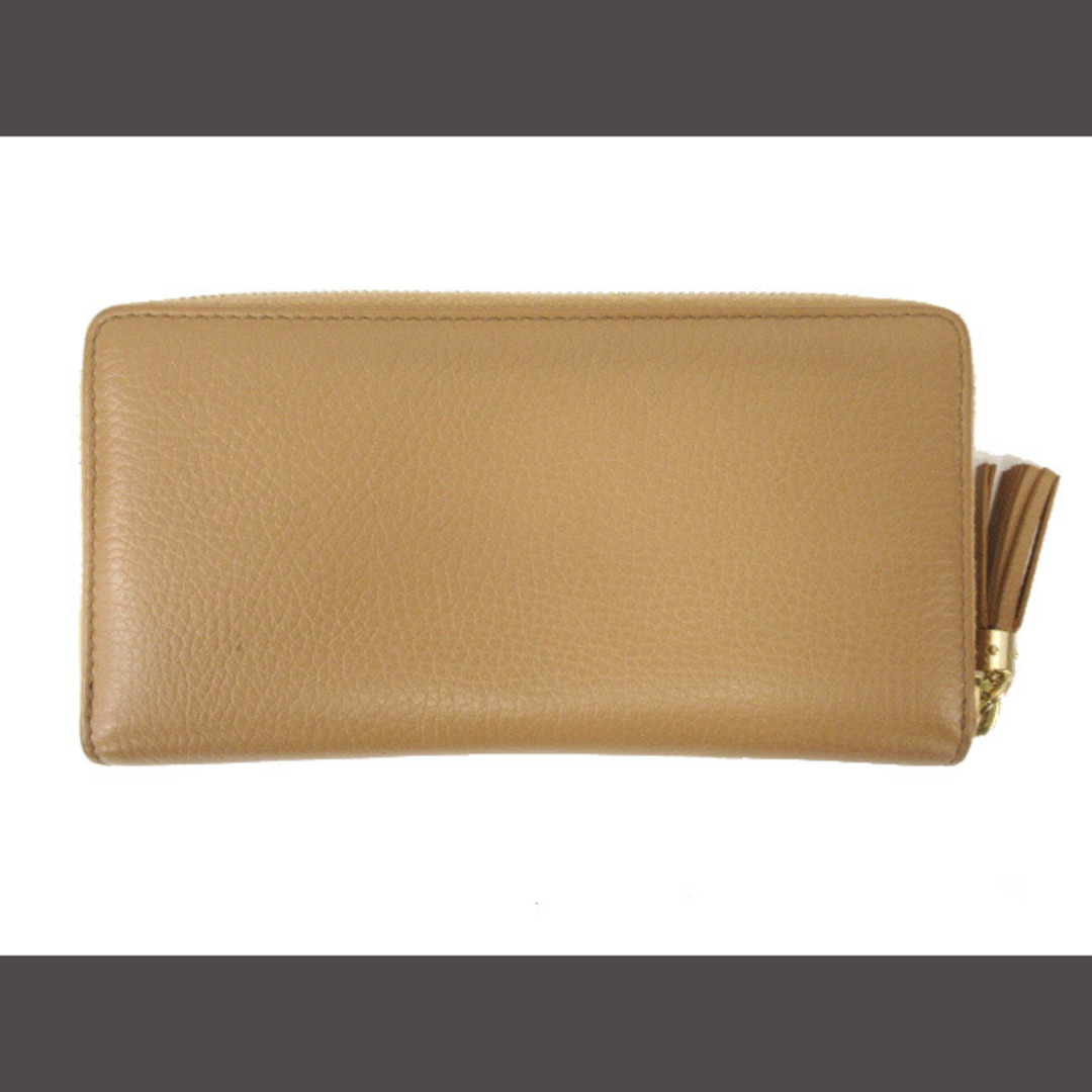 Gucci - GUCCI ソーホー フリンジタッセル 長財布 598187 ラウンド